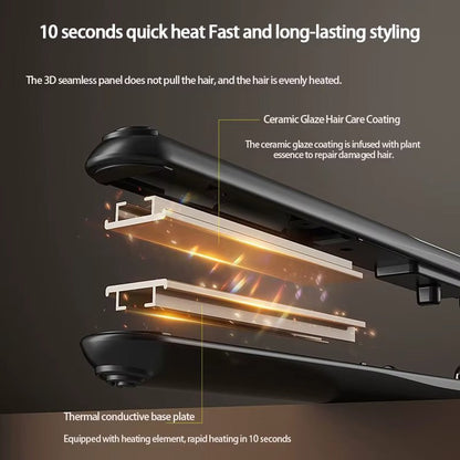 Professional Safe Hair Straightener Curler 2 In 1