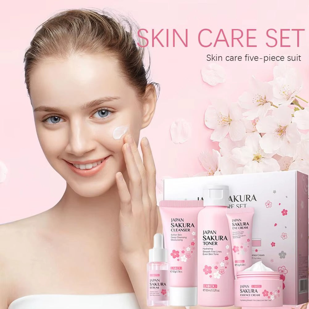 5 Pcs Sakura Facial Set