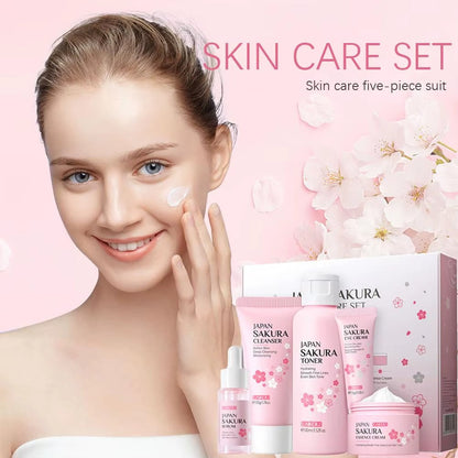 5 Pcs Sakura Facial Set