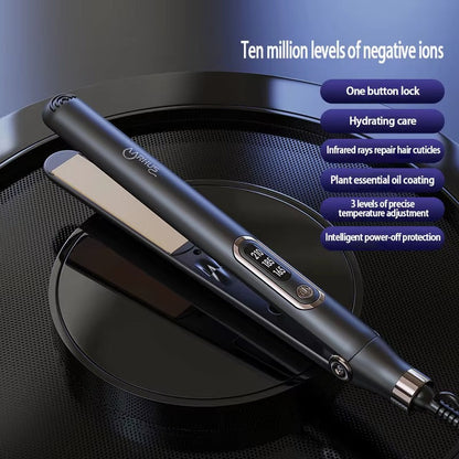 Professional Safe Hair Straightener Curler 2 In 1